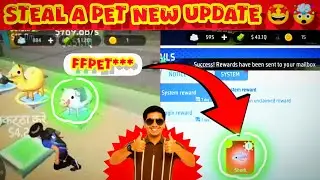 STEAL A PET NEW REDEEM CODE 🤯🤩 || STEAL A PET NEW UPDATE 🤯🦈 || #freefire #garenafreefire  