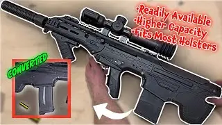 Переделка винтовки Silverback MDR-X для использования магазинов калибра 5.56