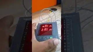 #Schneider Energy meter communication with Modscan using RS-485.