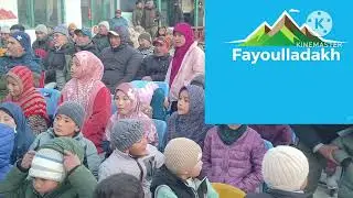 Community mobilisation winter coaching programme concluded at tharumsa pashkum ut ladakh kargil