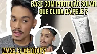 TESTEI Nova BASE MAKE B Glycolic TX O Botic&aacute;rio | vale a compra ?