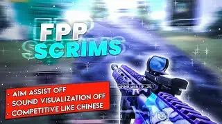 FPP SCRIMS ⚡ | HARDCORE MODE 🔥 | COMPETITIVE LIKE CHINESE SCRIMS 🔥 | INTENSE CHICKEN DINNER 🔥