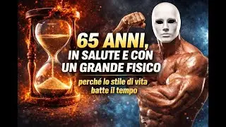 “65 anni, in salute e con un grande fisico perché lo stile di vita batte il tempo”
