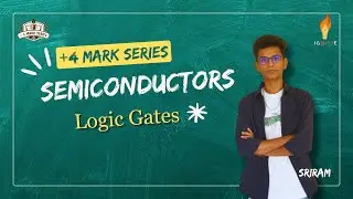 Logic Gates | Semiconductors | +4 Marks Series | JEE Mains 2026 | Physics | Tamil