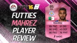 FIFA 16: FUTTIES Mahrez (85) Player Review + In Game Stats