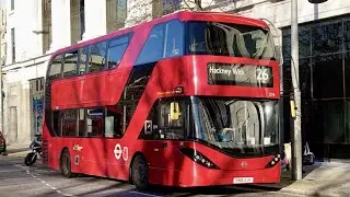 London Bus Route 26 - Waterloo to Hackney Wick - Subtitles