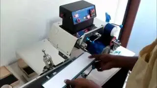 Ink Proofing in Lloyds Automatic Ink Proofer (Printability Tester)