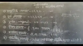 Real Numbers Class 10,9,8 Maths