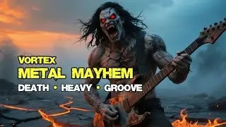 Vortex Metal Mayhem &ndash; Distorted Groove Riffs & Brutal Drum Power | Death Metal ⚡ Heavy 🔥 Groove