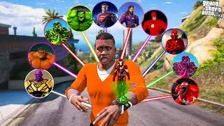 Франклин Купите BEN 10 SUPER HERO за $1, чтобы получить BEN 10 SUPER HERO за $1 000 000 000 в GTA 5!