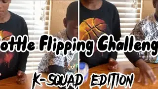 K-SQUAD Bottle Flipping Challenge