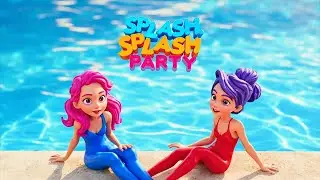 Splash Splash Party! 🌊 New Swimming Song for Kids | Fun Pool Dance Rhyme | Gogo Melo Kids