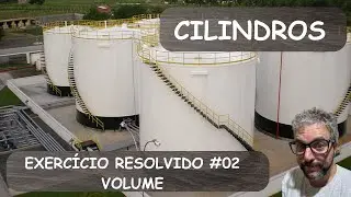 Cilindros - Exerc. #02 (UFG-GO) Numa caixa de isopor, na forma de paralelepípedo retângulo com dim..