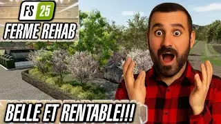 FS25 - Ferme Réhab #7 Ferme Réhab #7 (Final) : moutons, risière, déco… et une ferme à 600K€ !