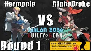 Harmonia vs. AlphaDrake &ndash;⚙️Guilty Gear -Strive- Round 1 |❄️JanLAN 2026
