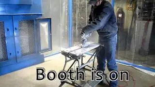 Denray Dust Booth Model 85120