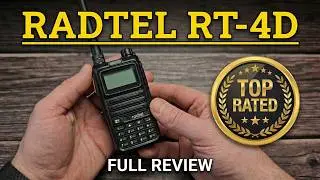 Radtel RT-4D - Заміри потужності і чутливості.Radtel RT-4D - Power and sensitivity measurements.
