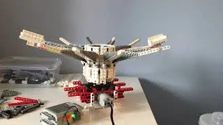 LEGO Ride ** Jump n Smile V1 ** fairground thrillride ** (1st TEST) (Brick Rides UK)