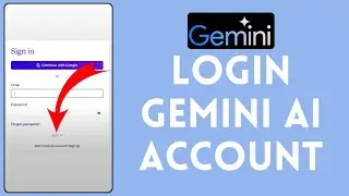 How to Login Into Gemini AI Account (2024) | Sign In to Gemini AI Account