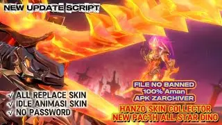 new update skin hanzo Collector script full effect || audio, voice No Password