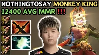 🔥 20 KILLS NothingToSay MONKEY KING Midlane Gameplay 7.37e 🔥 NTS Perspective - Dota 2
