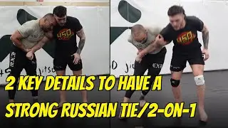 2 KEY Details that will make or BREAK your Russian Tie Offense in BJJ or Wrestling