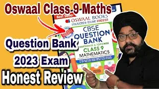 Honest Review of Oswaal CBSE Chapterwise & Topicwise Question Bank Class 9 Maths Book For 2023 Exam