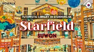 [4K] Starfield Suwon Cinematic: South Korea's Most Futuristic Library  | 스타필드 수원: 대한민국의 가장 미래적인 도서관