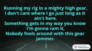 George Thorogood - Gear Jammer (KARAOKE)