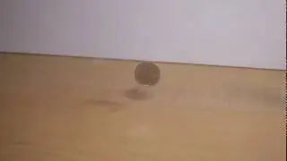 Stop-Motion Coin Bounce