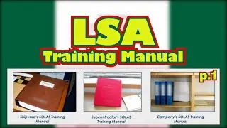 РУКОВОДСТВО ПО ОБУЧЕНИЮ LSA | часть 1. Спасательные жилеты, гидрокостюмы, спасательные круги, пун...