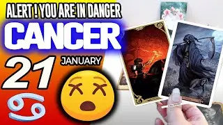 Cancer ♋❌ALERT❗YOU ARE IN DANGER😰 horoscope for today JANUARY 21 2026 ♋ #cancer tarot JANUARY