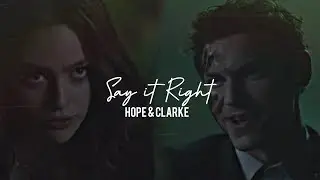 Hope + Clarke | Say it Right