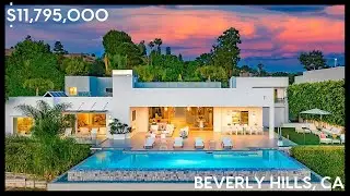 $11,795,000 LUXURY REAL ESTATE TOUR - BEVERLY HILLS, CA