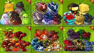 PVZ Fusion 3.4 Challenge - All Team FAMILY Plants Fusion vs Obsidian Gargantuar - Who Will Win?