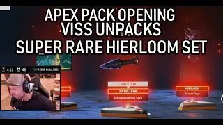 Viss First Apex Legends Pack Opening Unpacks Heirloom Set!