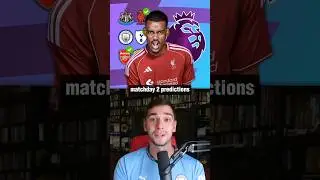 Premier League Matchday 2 PREDICTION