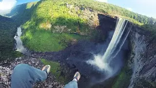 GUYANA'daki İlginç Kaieteur Şelalesi - Sadece Uçakla Gidiliyor