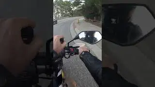 Motorcycle 🏍  Ride through Mulholland Drive Dedember 2025 Los Angeles, CA