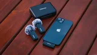 Ulanzi Uw-Mic 20P İkili Kablosuz Yaka Mikrofonu Seti | Tek Başına Kayıtçı | Lightning & Type-C