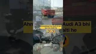Audi A3 taxi in Ahmedabad #shortsfeed #audi #india #fun