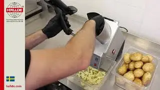 S&aring; h&auml;r sk&auml;r man pommes frites med H&Auml;LLDE RG-100