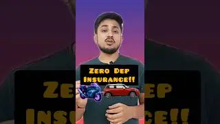 Is It Good To Have Zero Dep Insurance #yourfinbuddy #carinsurance #bikeinsurance