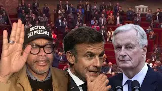 Macron's France's Downfall, Government Motion of Censorship | Dr. Franklin Nyamsi