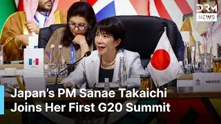 HISTORIC MOMENT: Japan&rsquo;s PM Sanae Takaichi Joins Her First G20 Summit in South Africa | AC1B