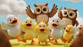 Five Little Forest Friends | Cute 3D Animal Song for Kids | 숫자 배우는 숲속 동요