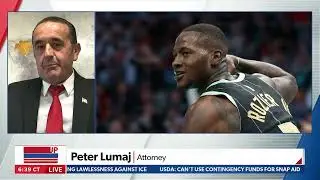 Attorney/Political Commentator Peter Lumaj ⁨@NewsmaxTV  discusses the NBA scandal & Letitia James