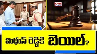 ఓటు కోసం మిథున్ రెడ్డి మధ్యంతర బెయిల్ పిటిషన్ .. నేడే విచారణ | Mithun Reddy Bail | CVR NEWS