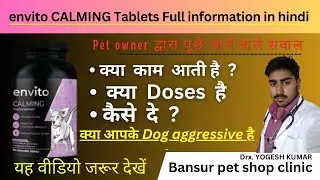 How to use  envito Calming Tablet For  Dog || full information about envito Calming Tablet