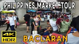4K HDR Walk in Baclaran Market & Church | Stunning Street Market Experience in Manila Philippines
